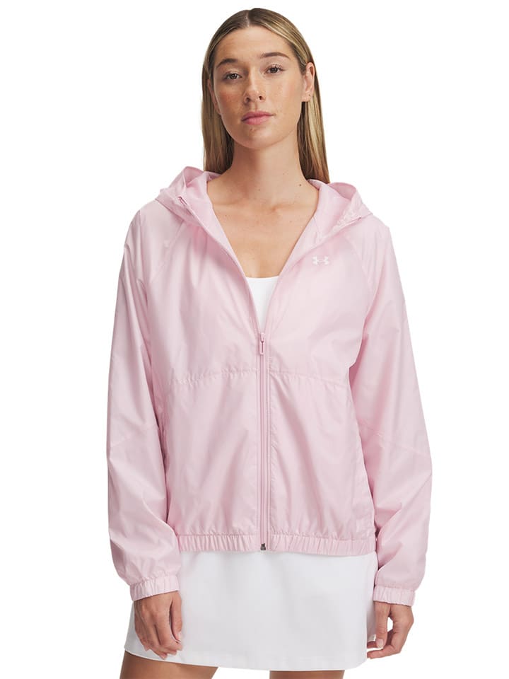 Under Armour Kurtka przeciwwiatrowa w kolorze jasnoróżowym rozmiar: XL