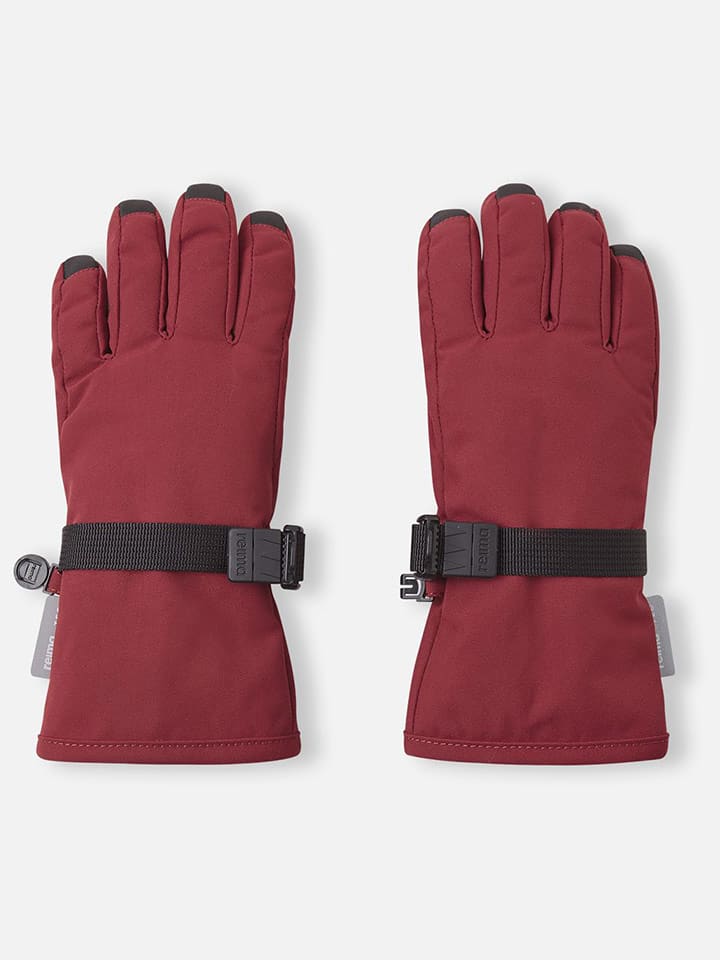 Reima Rękawiczki softshellowe "Tartu" w kolorze czerwonym rozmiar: 3