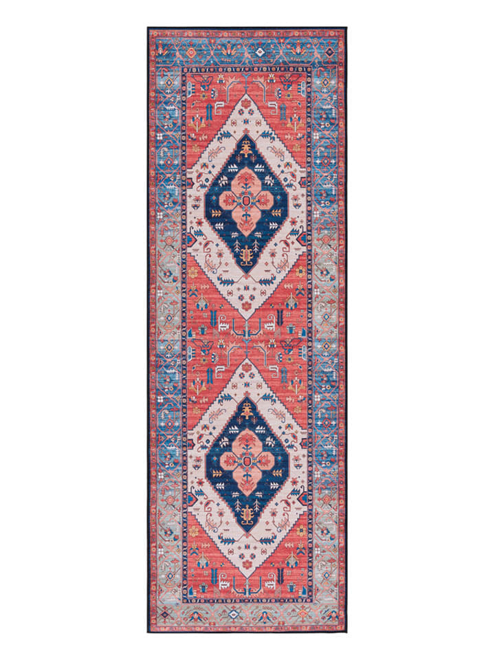 Safavieh Dywan "Tuscon" w kolorze jasnoróżowo-niebieskim rozmiar: 244x305 cm