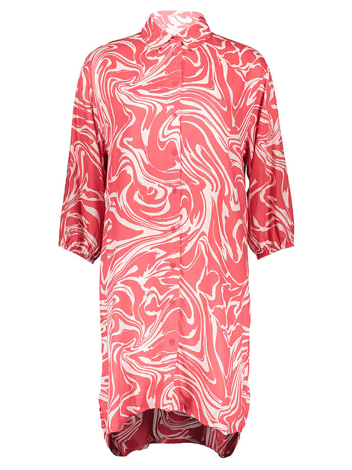 Kaffe Sukienka w kolorze różowo-białym rozmiar: 42