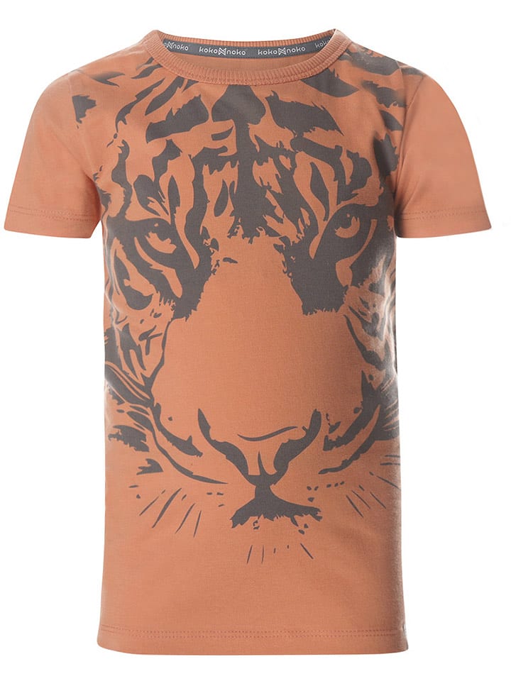 Koko Noko Koszulka w kolorze pomarańczowym rozmiar: 68