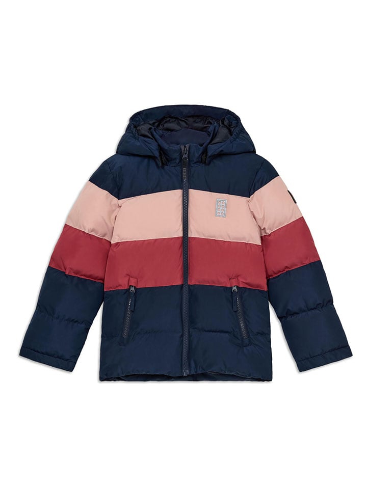 LEGO Kurtka zimowa "Jipe 705" w kolorze granatowym rozmiar: 140