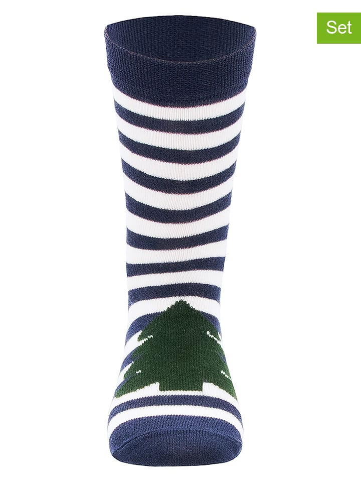 ewers Podkolanówki (2 pary) w kolorze granatowym rozmiar: 23-26