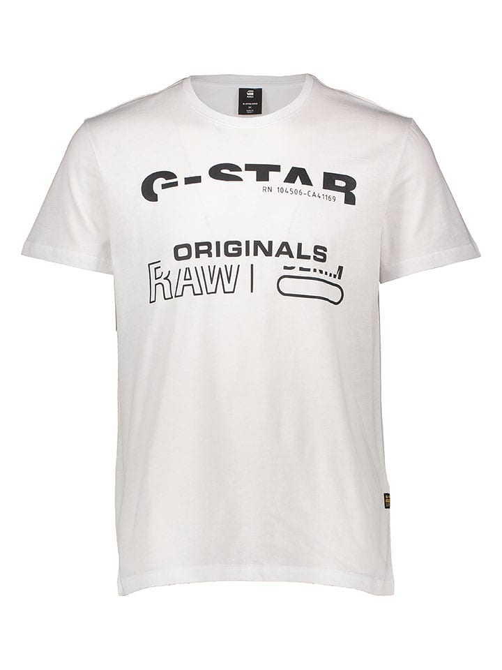 G-Star Koszulka w kolorze białym rozmiar: XL