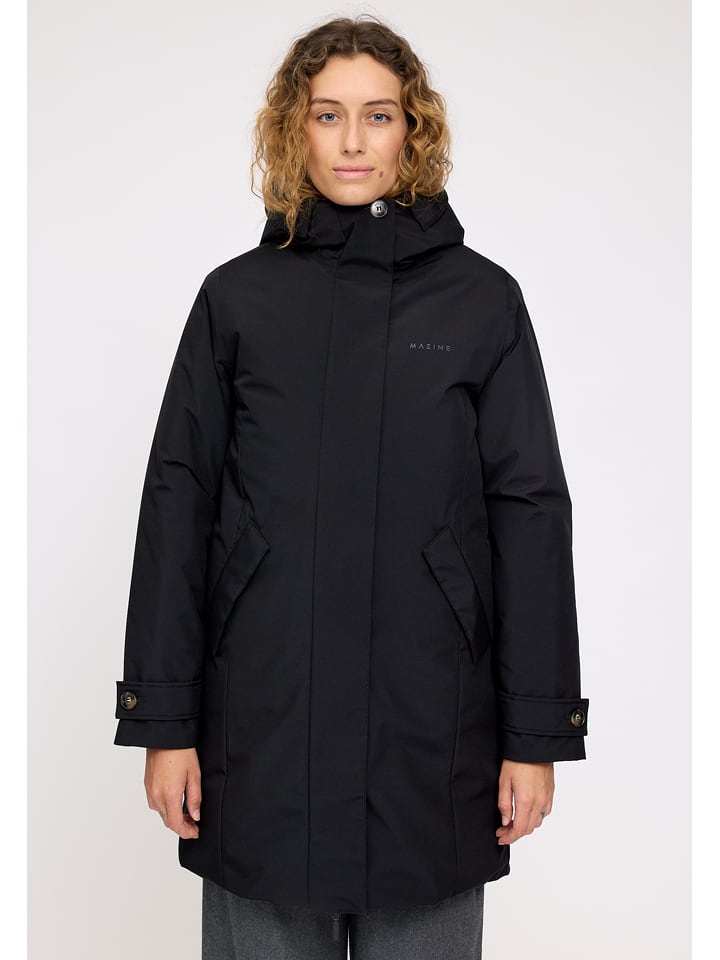 MAZINE Parka funkcyjna w kolorze czarnym rozmiar: XS