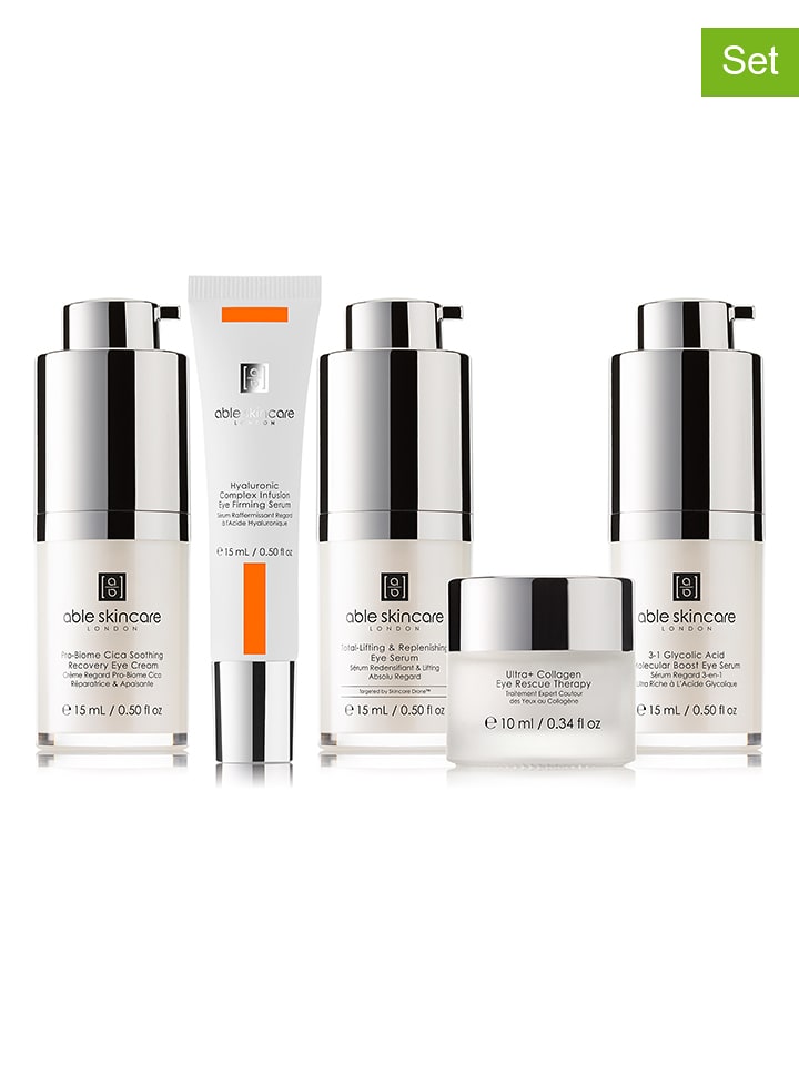 Able Skincare 5-częściowy zestaw pielęgnacyjny "Total Eye Treatment" rozmiar: onesize