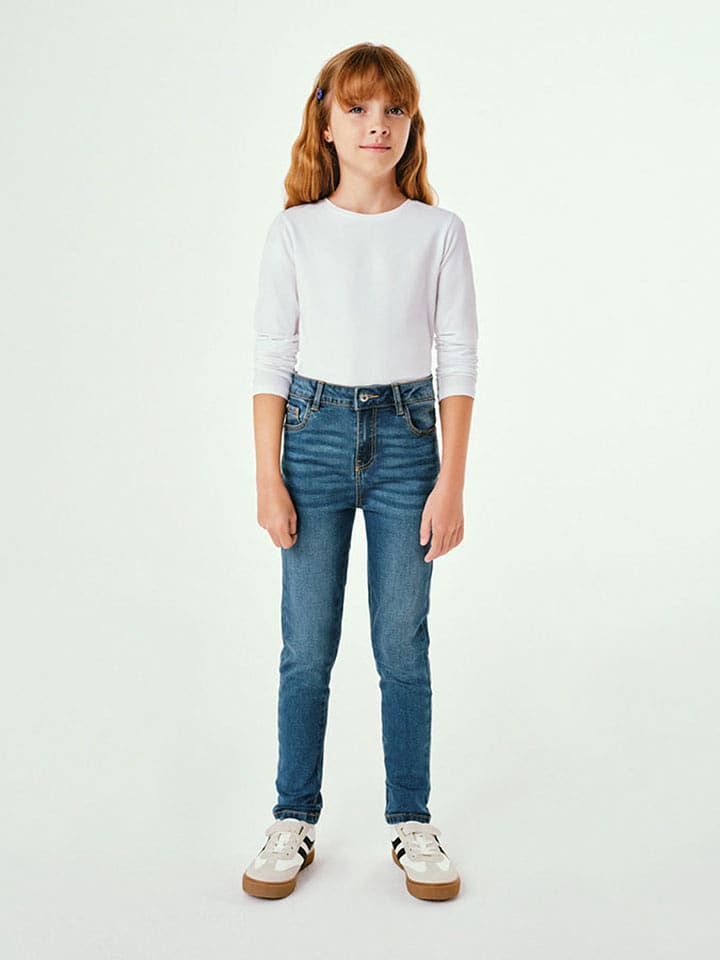 COOL CLUB Dżinsy - Slim fit - w kolorze niebieskim rozmiar: 146