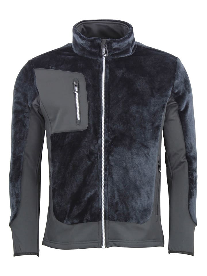 Peak Mountain Kurtka polarowa "Chapeau" w kolorze szarym rozmiar: XL