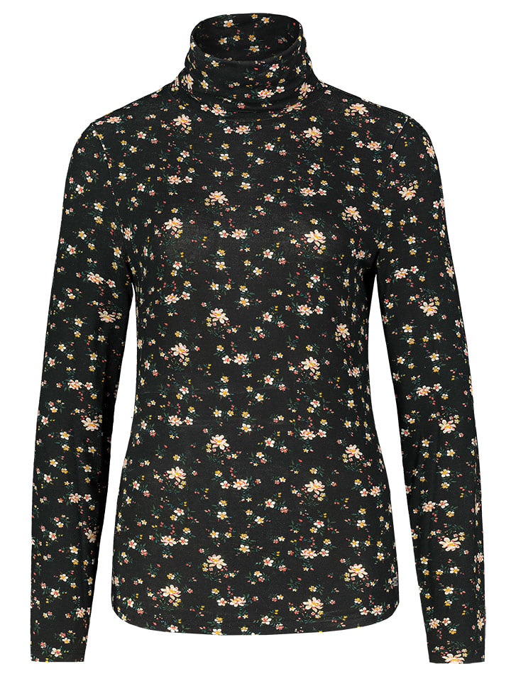 Fresh Made Koszulka w kolorze czarno-beżowym rozmiar: S