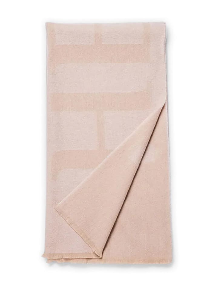 Hey Marly Wełniany szal "Signature" w kolorze jasnoróżowym - 200 x 55 cm rozmiar: onesize