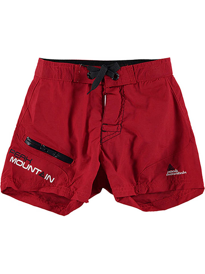 Peak Mountain Szorty kąpielowe "Ecawai" w kolorze czerwonym rozmiar: 152