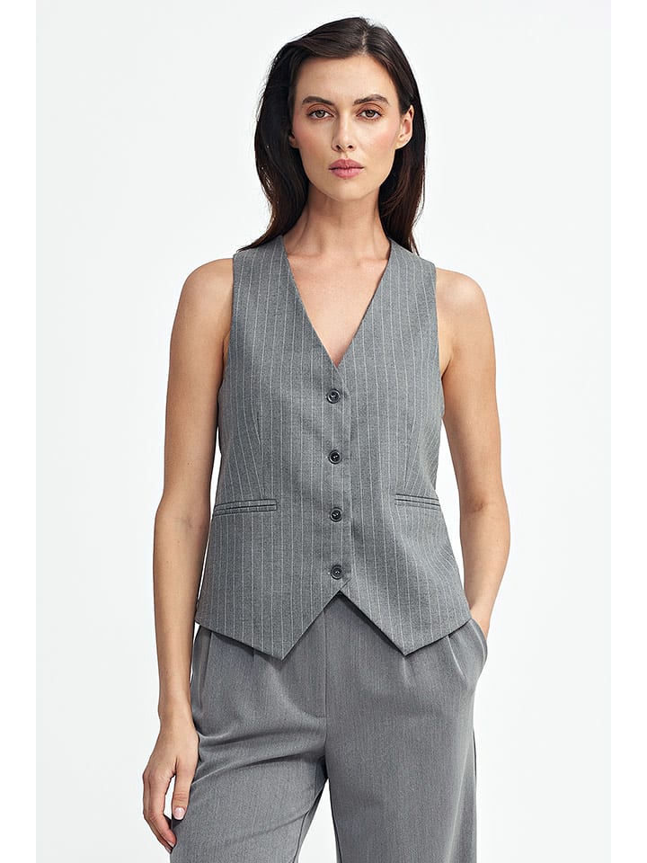 Nife Kamizelka w kolorze szarym rozmiar: 40