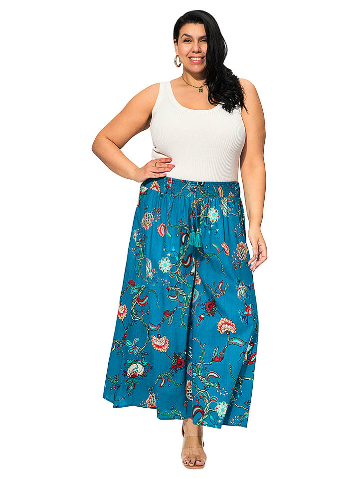 Aller Simplement Spodnie w kolorze niebieskim rozmiar: 50-58