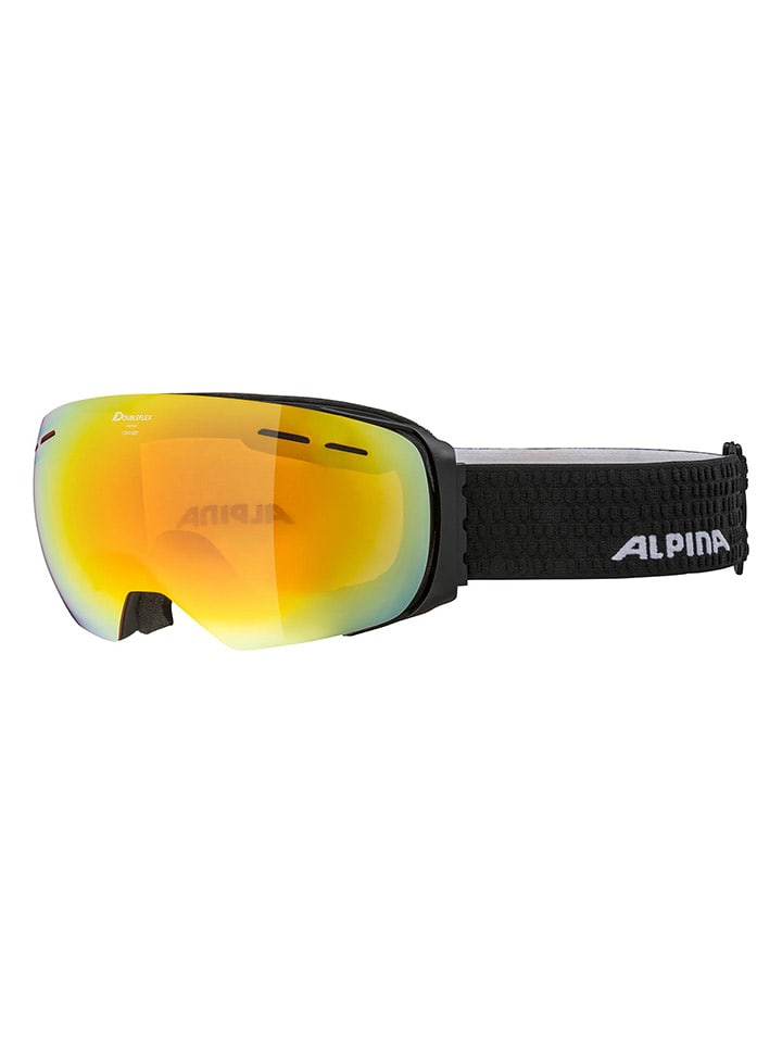 Alpina Gogle narciarskie "Granby" w kolorze czarno-pomarańczowym rozmiar: onesize