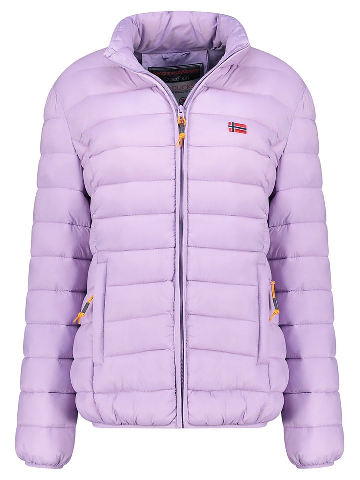 Geographical Norway Kurtka pikowana "Atikolor" w kolorze fioletowym rozmiar: XL
