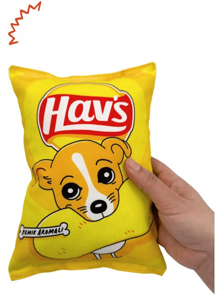 Paws&Whiskers Zabawka w kolorze żółtym dla psa - 18 x 25 cm rozmiar: onesize