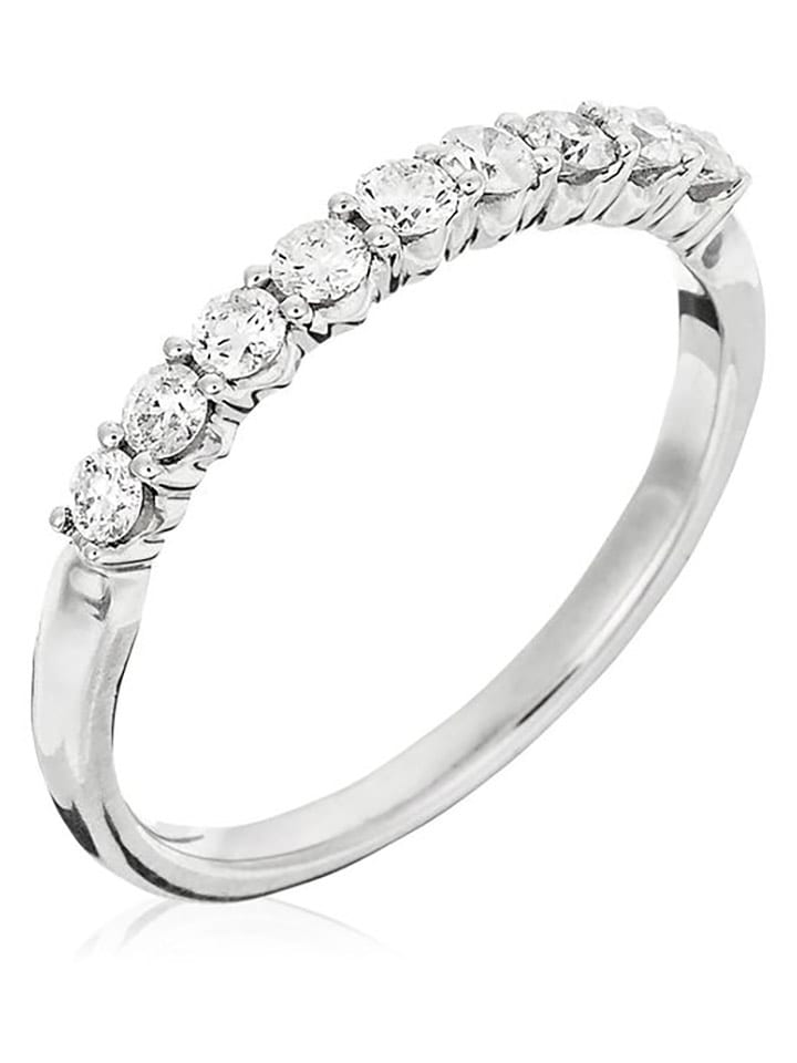 DIAMANTA Złoty pierścionek "Only You" z diamentami rozmiar: 56