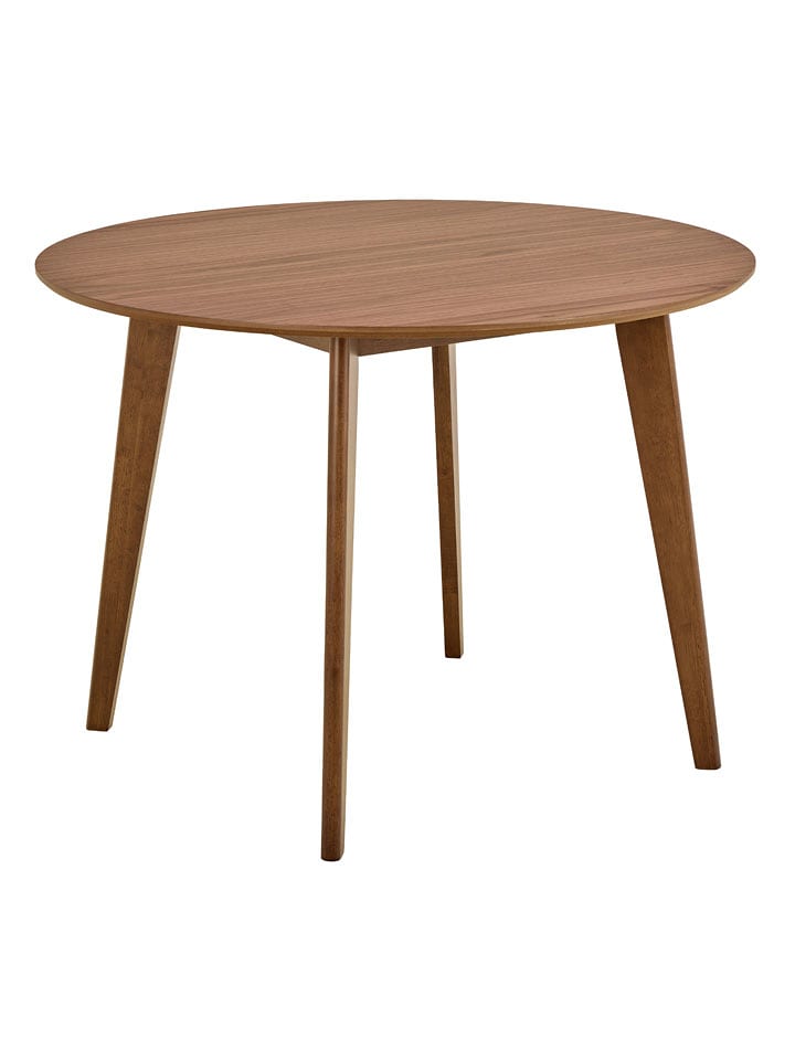 Actona Stół "Roxby" w kolorze jasnobrązowym do jadalni - wys. 76 x Ø 105 cm rozmiar: onesize