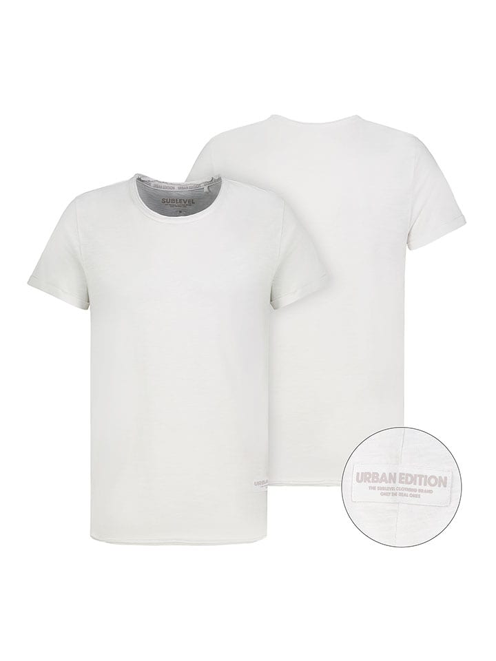 Sublevel Koszulka w kolorze białym rozmiar: M