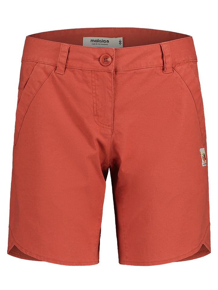 Maloja Szorty "FoulyM" w kolorze czerwonym rozmiar: S