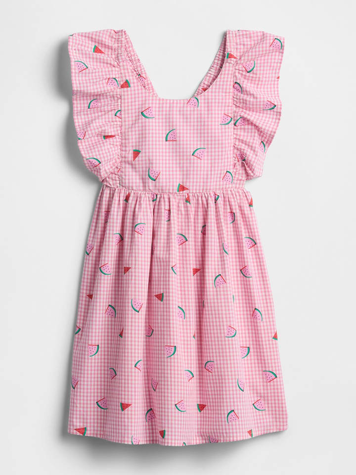 GAP Sukienka w kolorze jasnoróżowo-białym rozmiar: 92