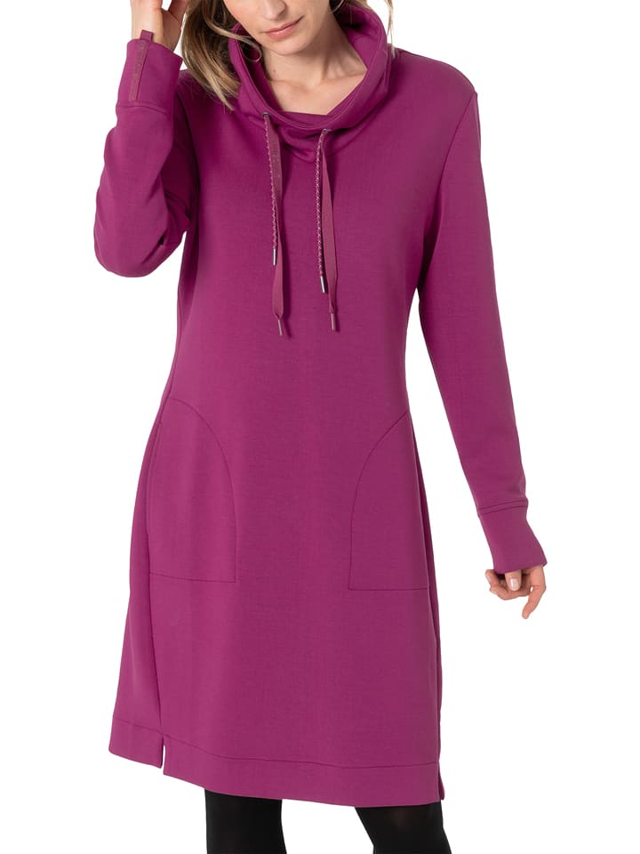 Timezone Sukienka dresowa w kolorze różowym rozmiar: XL