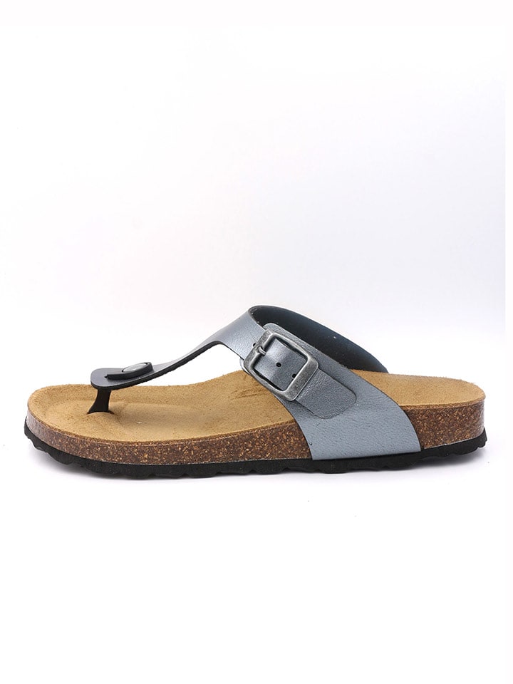 billowy Japonki w kolorze srebrnym rozmiar: 40