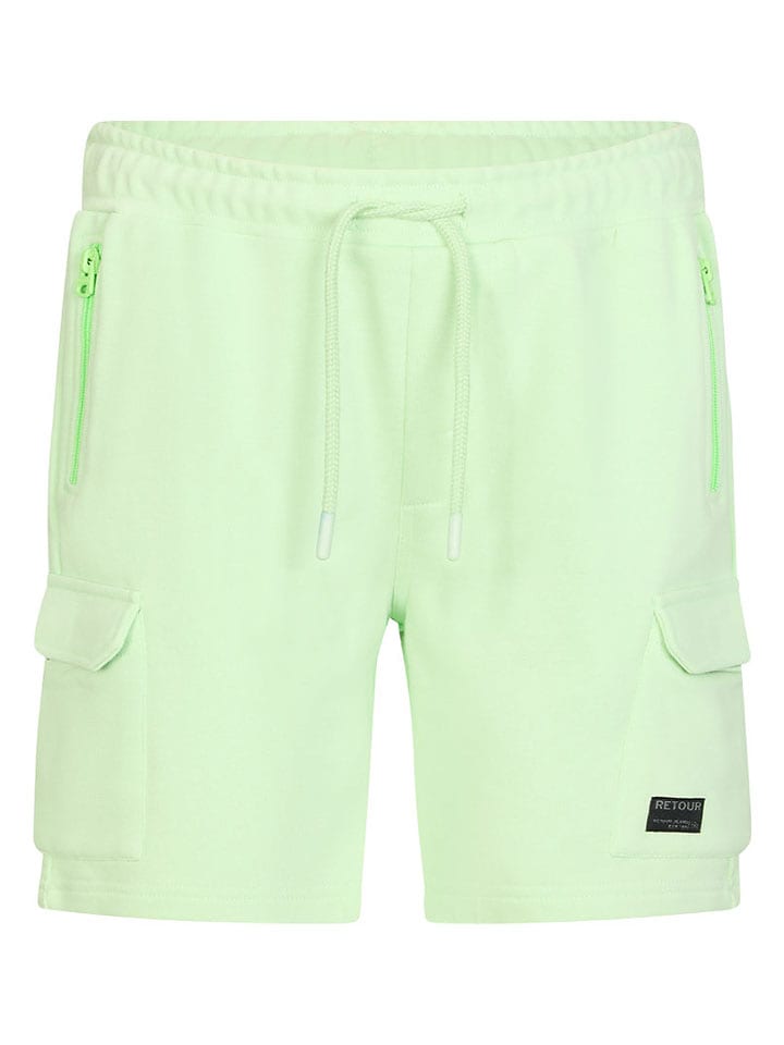 Retour Szorty "Dano" w kolorze zielonym rozmiar: 158/164