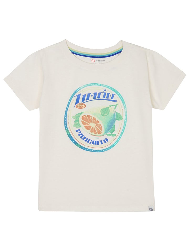 Noppies Koszulka "Lyndon" w kolorze beżowym rozmiar: 110