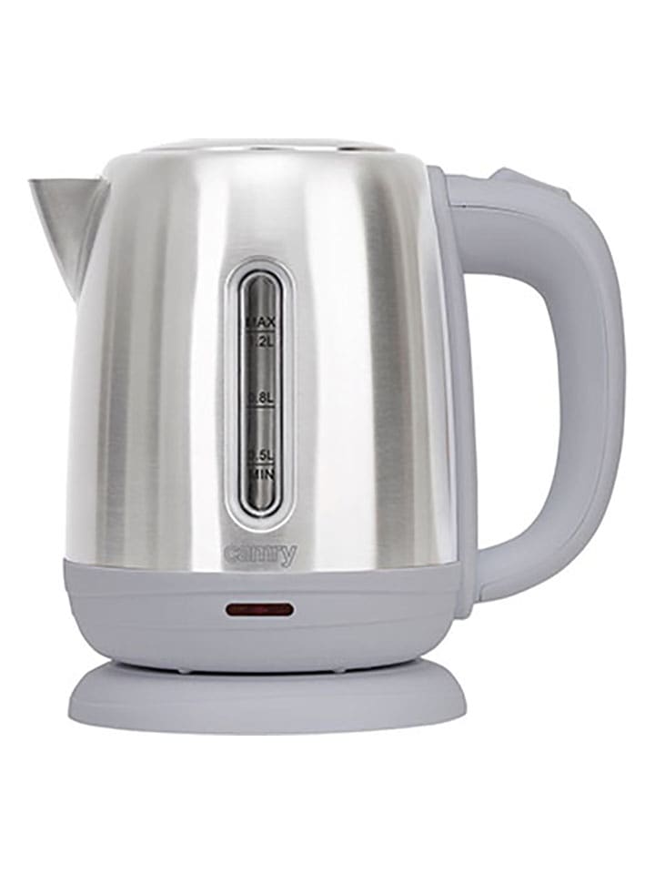 Adler Czajnik elektryczny "CR 1278" w kolorze srebrnym - 1,2 l rozmiar: onesize