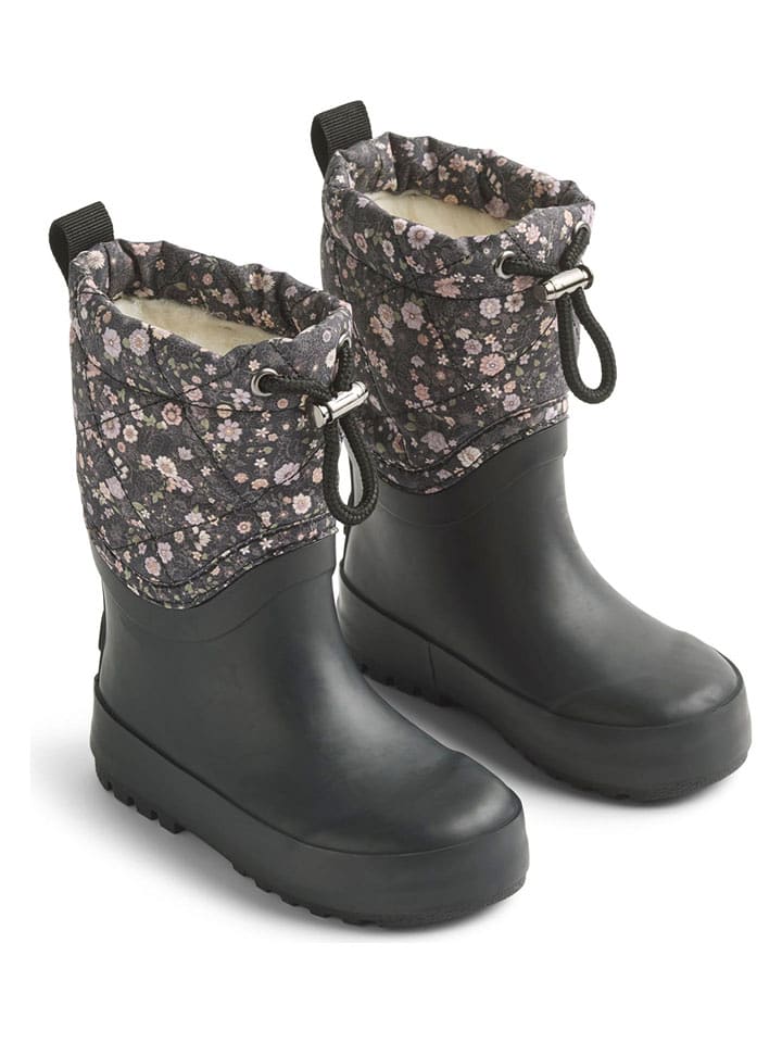 Wheat Kozaki zimowe "Drizzle" w kolorze czarnym rozmiar: 27