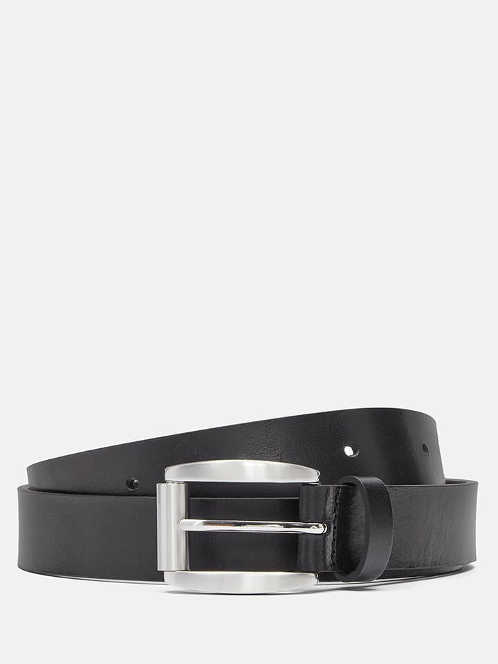 Liebeskind Berlin Skórzany pasek w kolorze czarnym rozmiar: onesize