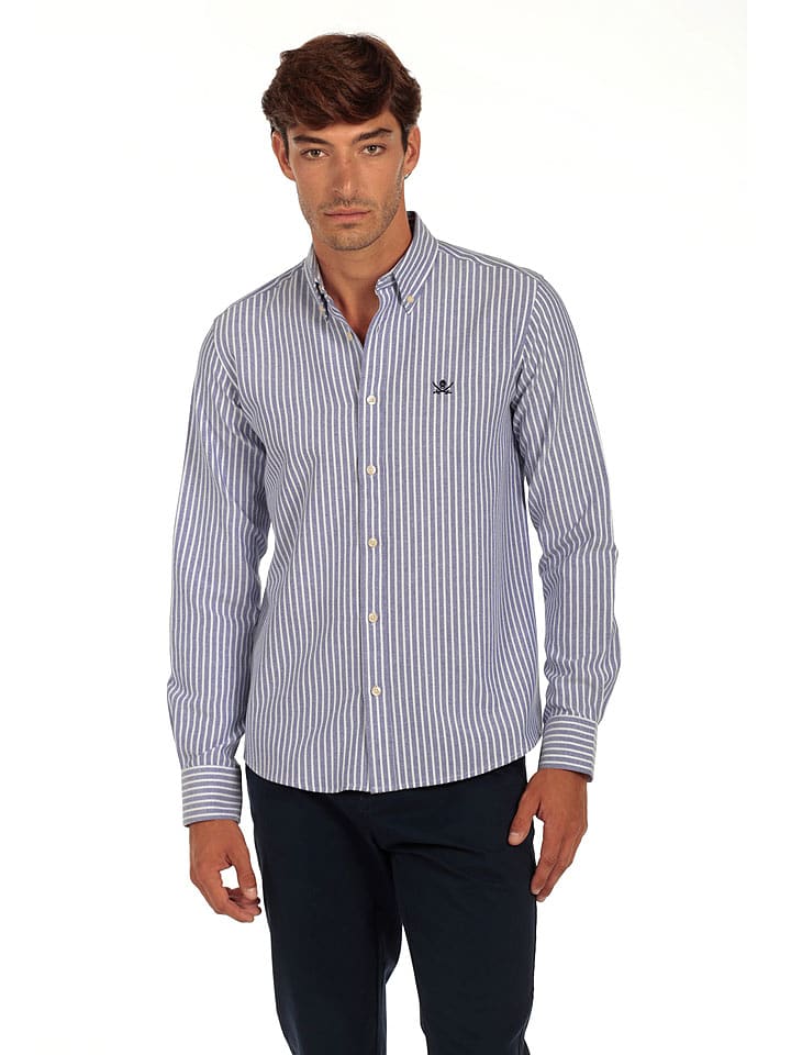 The Time of Bocha Koszula "Oxford" w kolorze błękitnym rozmiar: 3XL