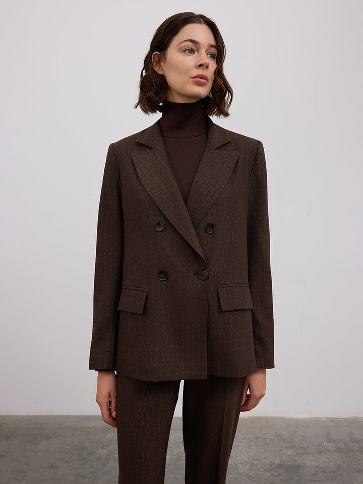 BGN Blezer w kolorze brązowym rozmiar: 38