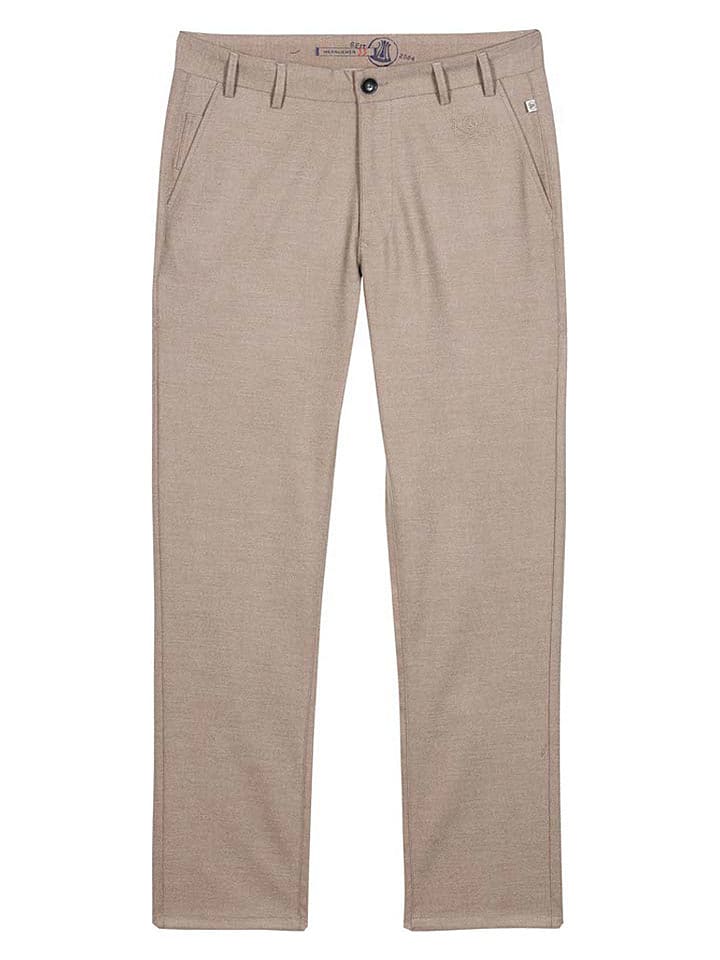 Herrlicher Spodnie chino "Clifford" w kolorze beżowym rozmiar: W38
