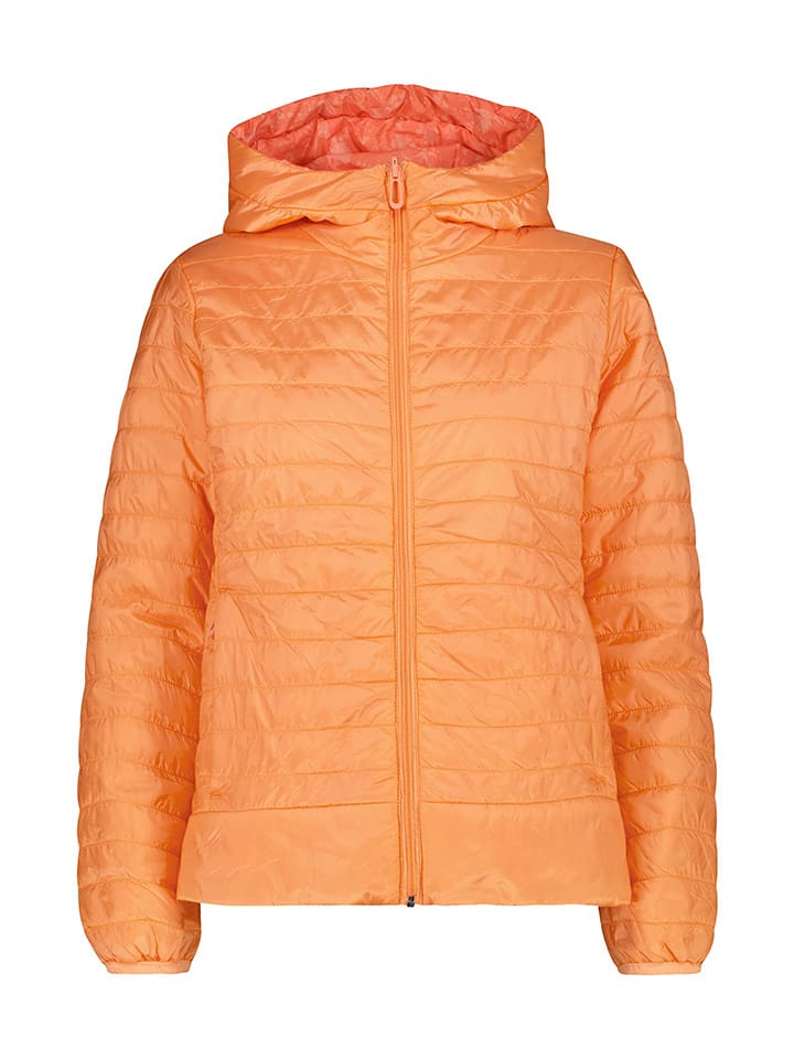 CMP Dwustronna kurtka przeciwdeszczowa w kolorze pomarańczowym rozmiar: 40