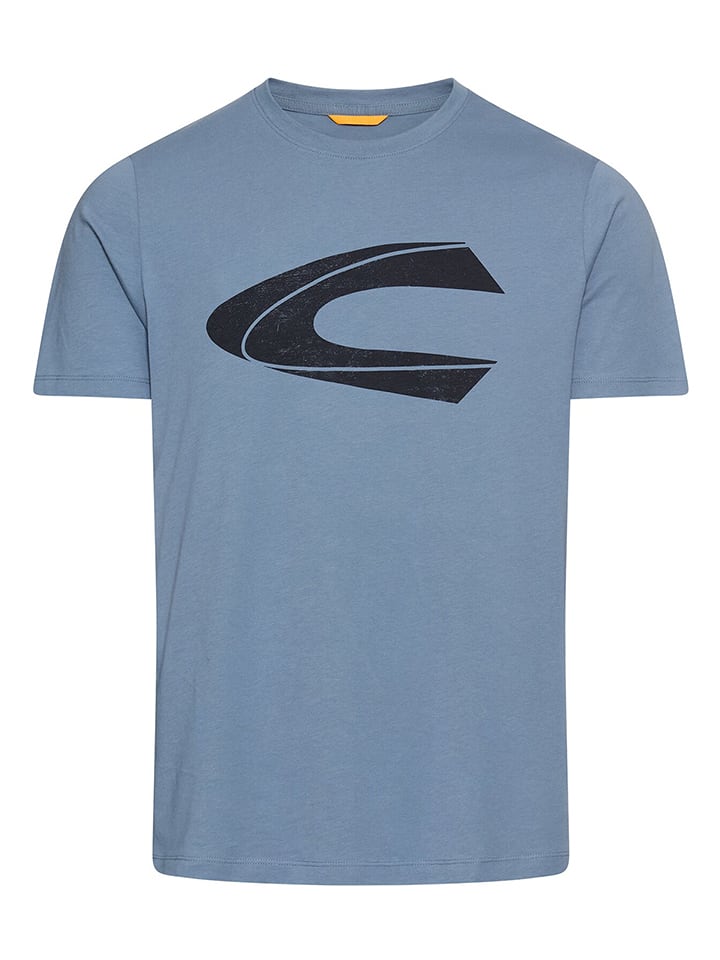 Camel Active Koszulka w kolorze błękitno-czarnym rozmiar: 3XL