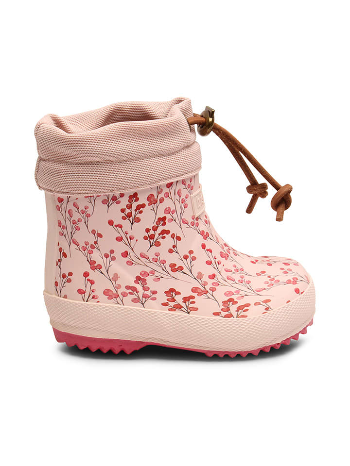 bisgaard Kalosze termiczne w kolorze jasnoróżowym rozmiar: 22