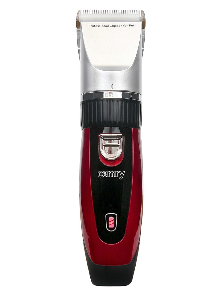 camry Maszyna do strzyżenia zwierząt domowych "CR 2821" w kolorze czerwono-czarnym rozmiar: onesize