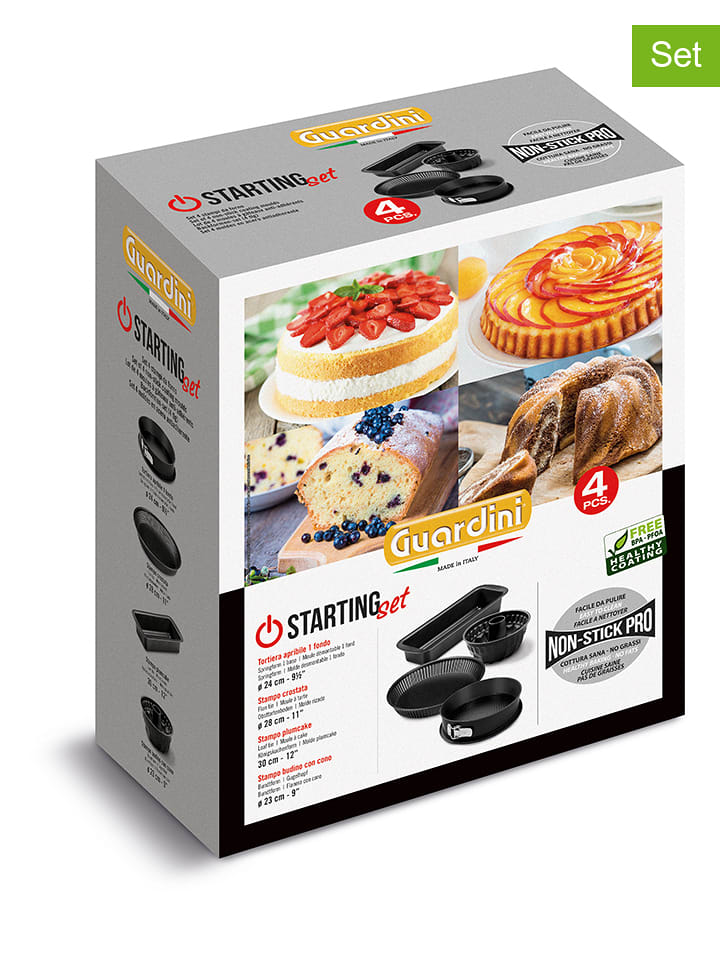 Guardini 4-częściowy zestaw w kolorze czarnym rozmiar: onesize