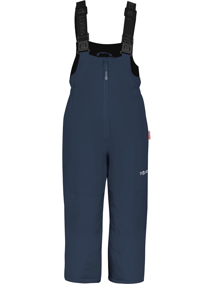 Trollkids Spodnie narciarskie "Nordkapp" w kolorze granatowym rozmiar: 92