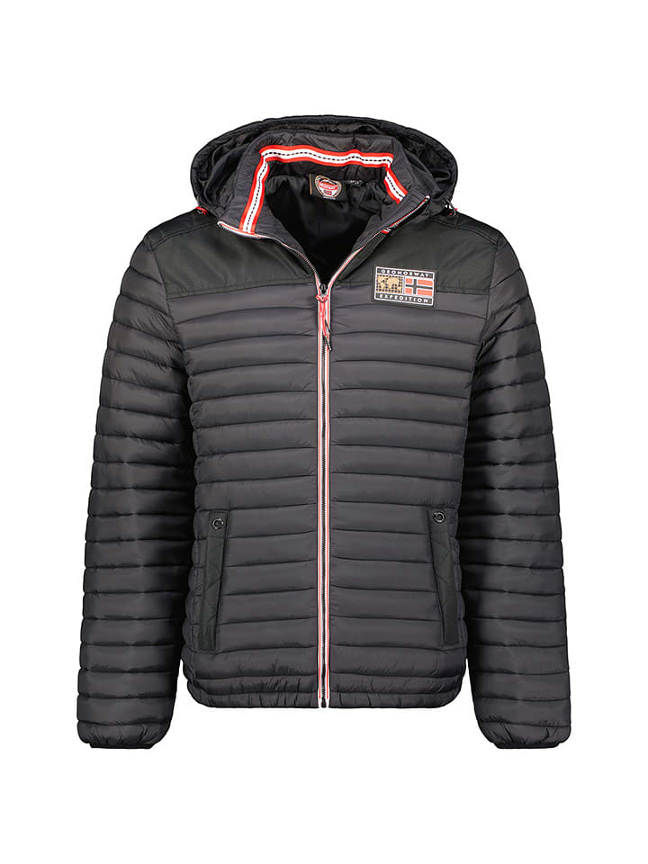 Geographical Norway Kurtka pikowana "Adalmo" w kolorze czarnym rozmiar: 140