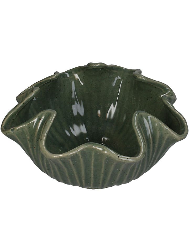 Kersten Doniczka w kolorze zielonym - wys. 13,5 x Ø 25,5 cm rozmiar: onesize