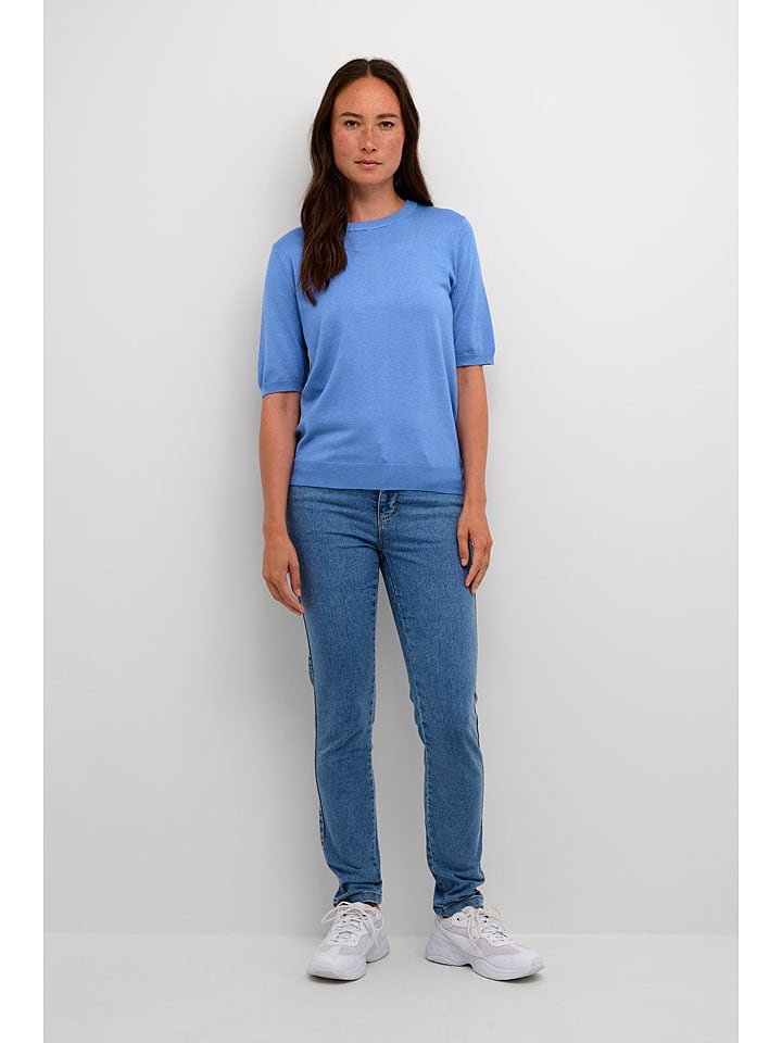 Kaffe Sweter w kolorze niebieskim rozmiar: S