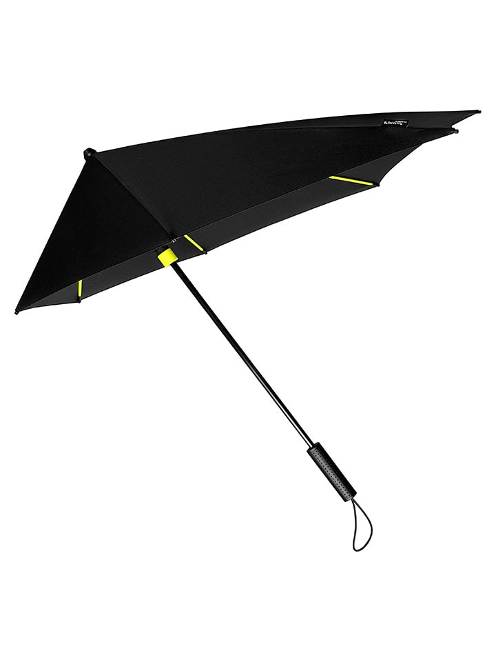 Impliva Parasol sztormowy w kolorze czarno-żółtym - 95 x 90 cm rozmiar: onesize