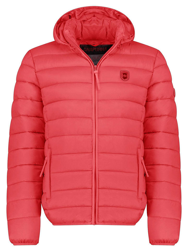 ANAPURNA Kurtka pikowana "Amitalana" w kolorze czerwonym rozmiar: 3XL
