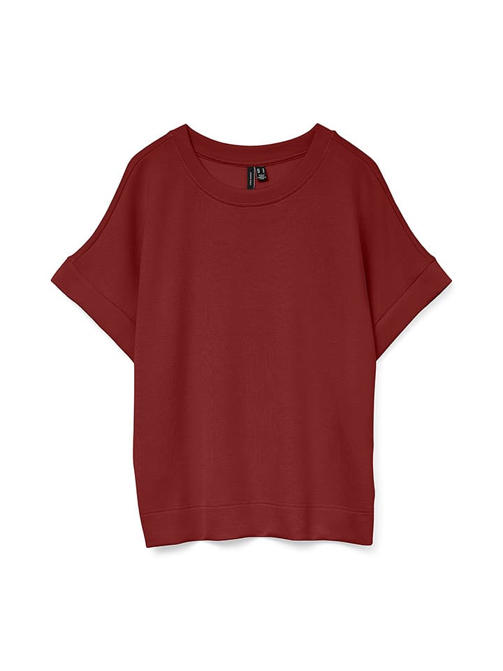 Vero Moda Koszulka w kolorze czerwonym rozmiar: XS
