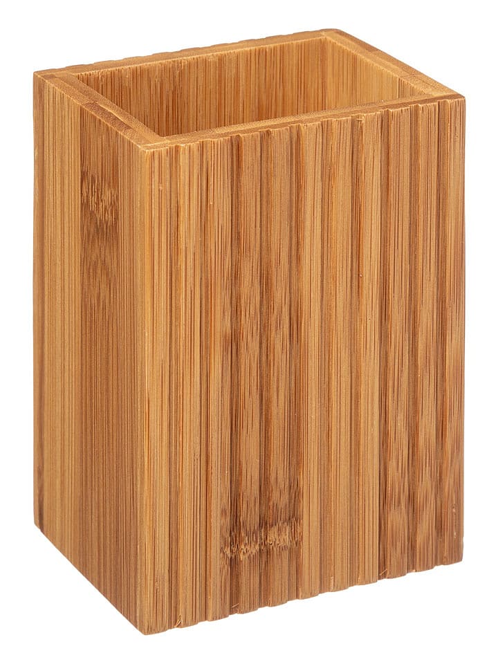 WellHome Kubek łazienkowy w kolorze jasnobrązowym - 8,4 x 12,6 x 6,6 cm rozmiar: onesize
