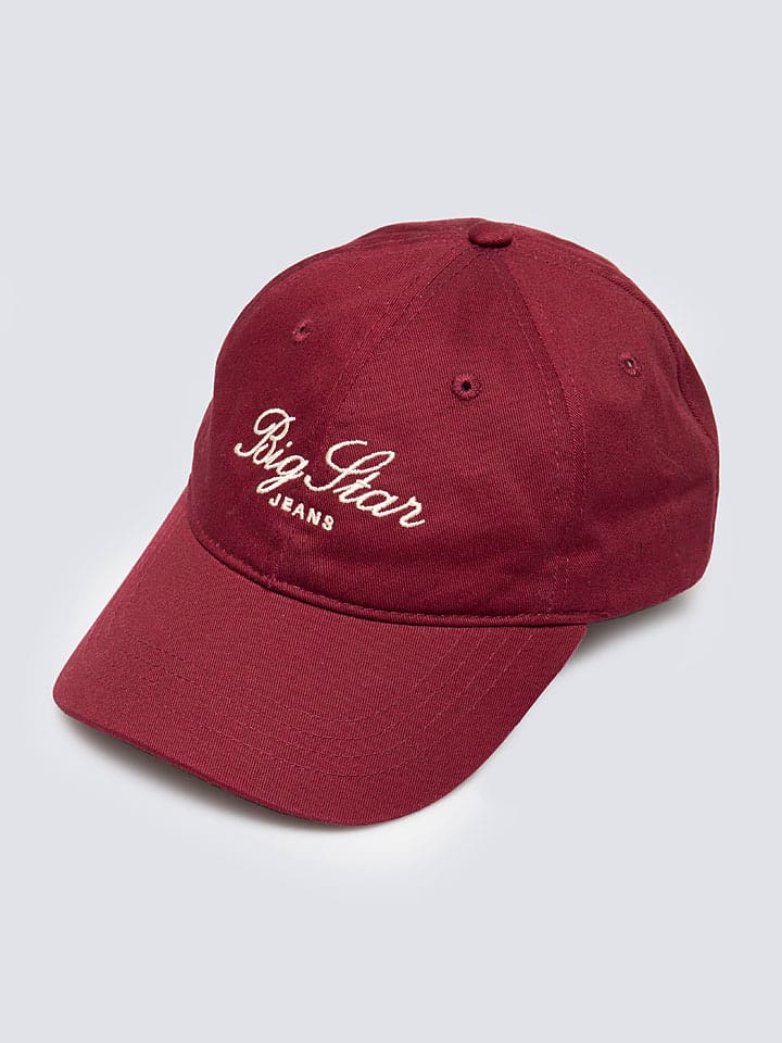 BIG STAR Czapka w kolorze czerwonym rozmiar: onesize