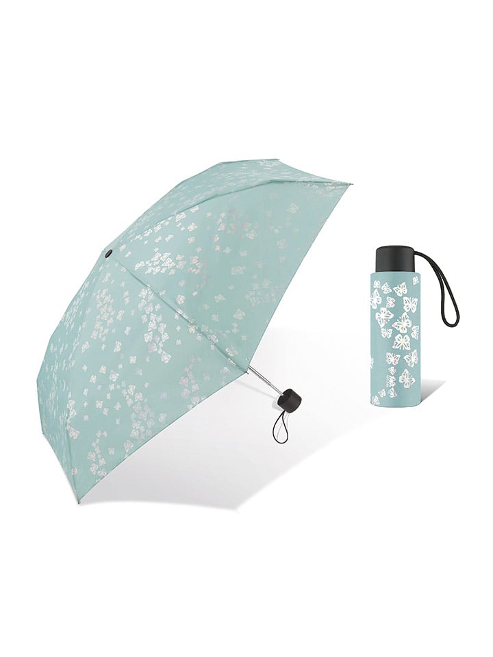 Pierre Cardin Parasol w kolorze turkusowym - Ø 92 cm rozmiar: onesize